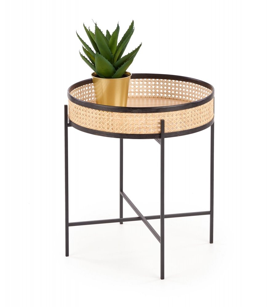Konferenční stolek LANIPA –⁠ kov/dřevo
